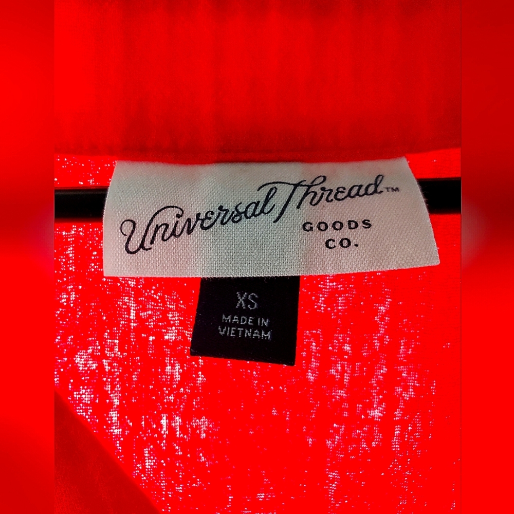 Universal Thread (Target) Orange Short Sleeved Dr… - image 3